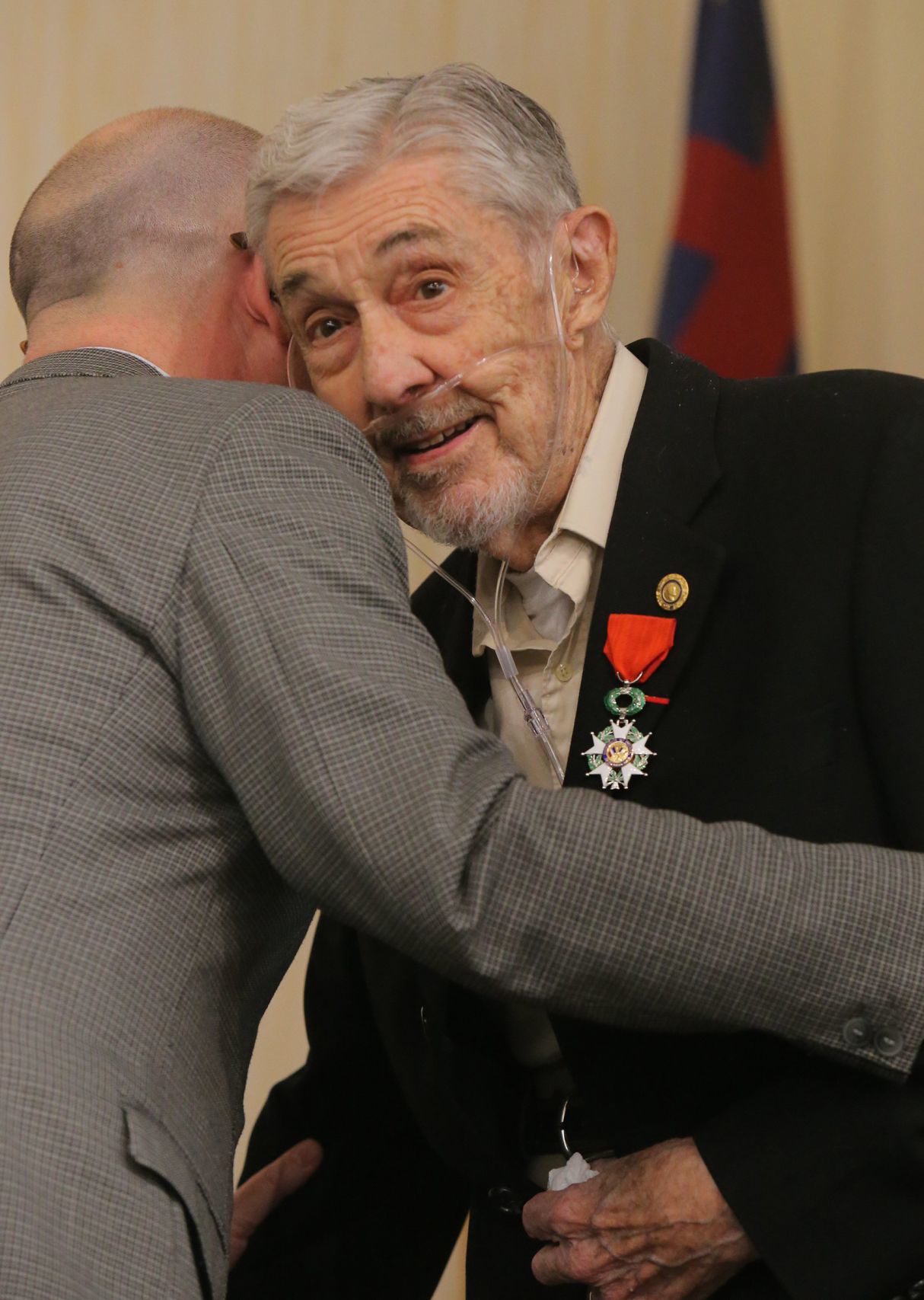 Tony Snyder receives the French Legion of Honor